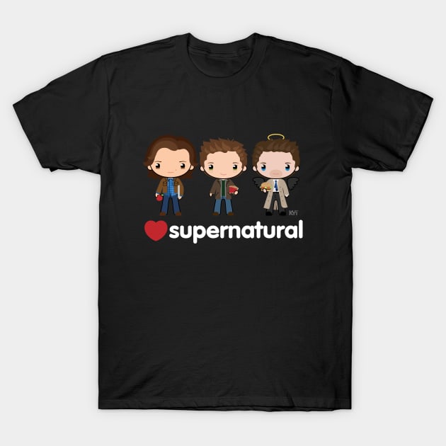 Love Supernatural T-Shirt by KYi